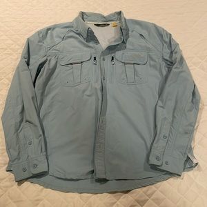 CABELAS GUIDEWEAR FISHING SHIRT KIDS 2XL - fits like men’s medium/large